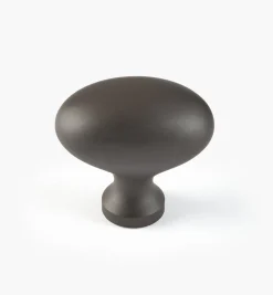 Lee Valley Knobs>Bronzed Oval Knob