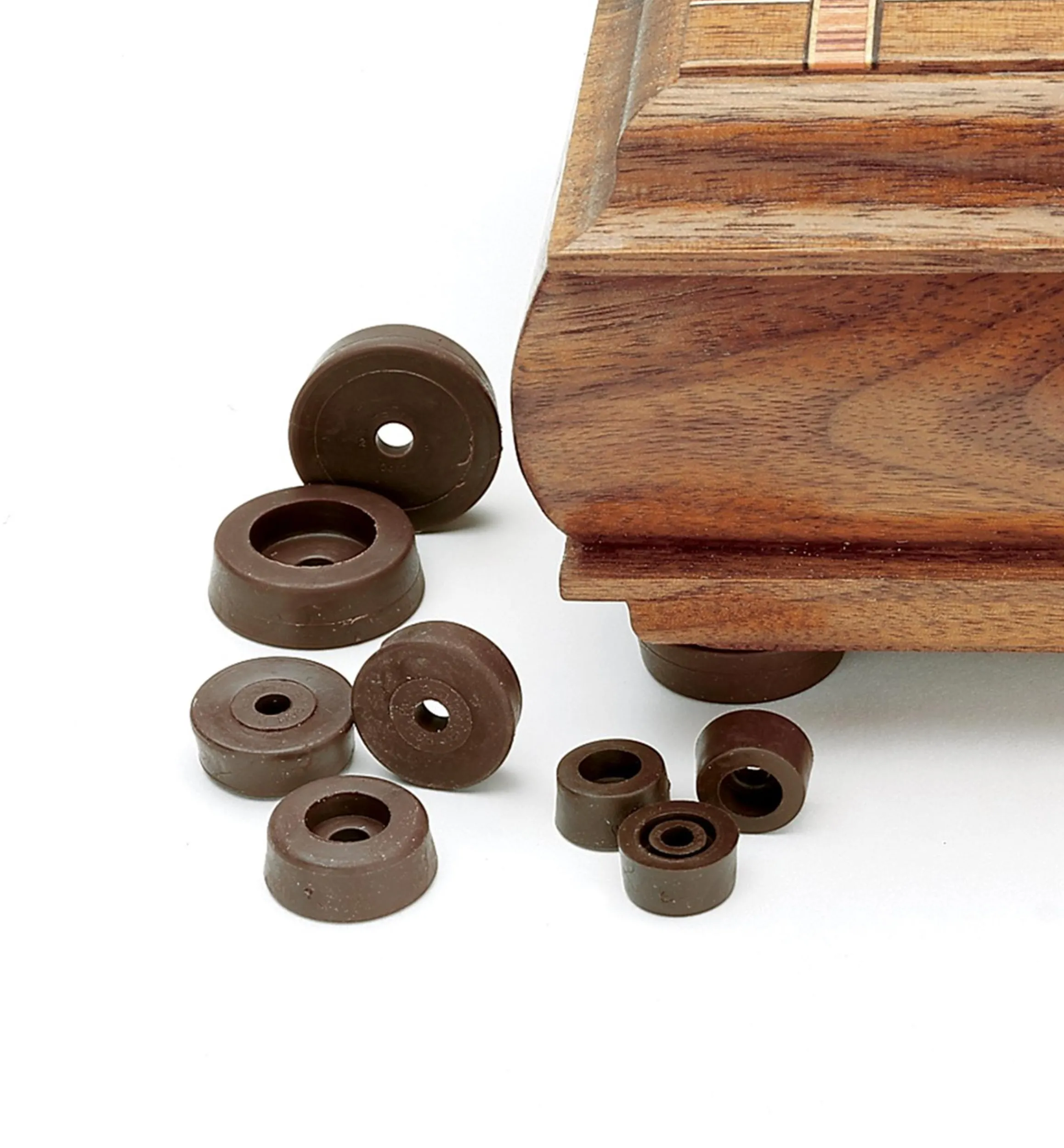 Lee Valley Bumpers & Pads>Brown Bumper Feet