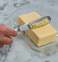 Lee Valley Knives & Cutlery>Butter Grating & Spreading Knife