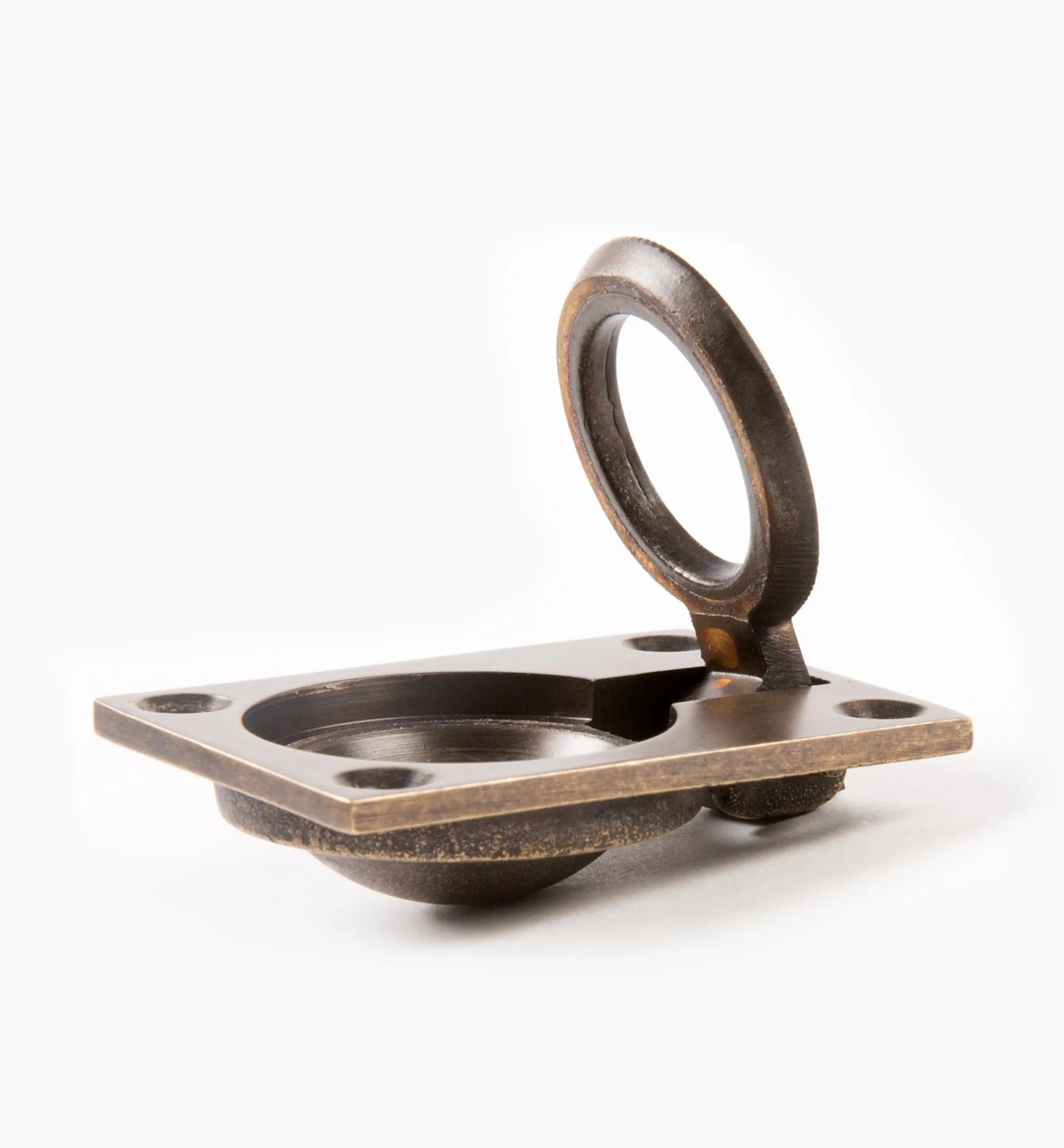 Lee Valley Pulls>Campaign-Style Rectangular Ring Pulls