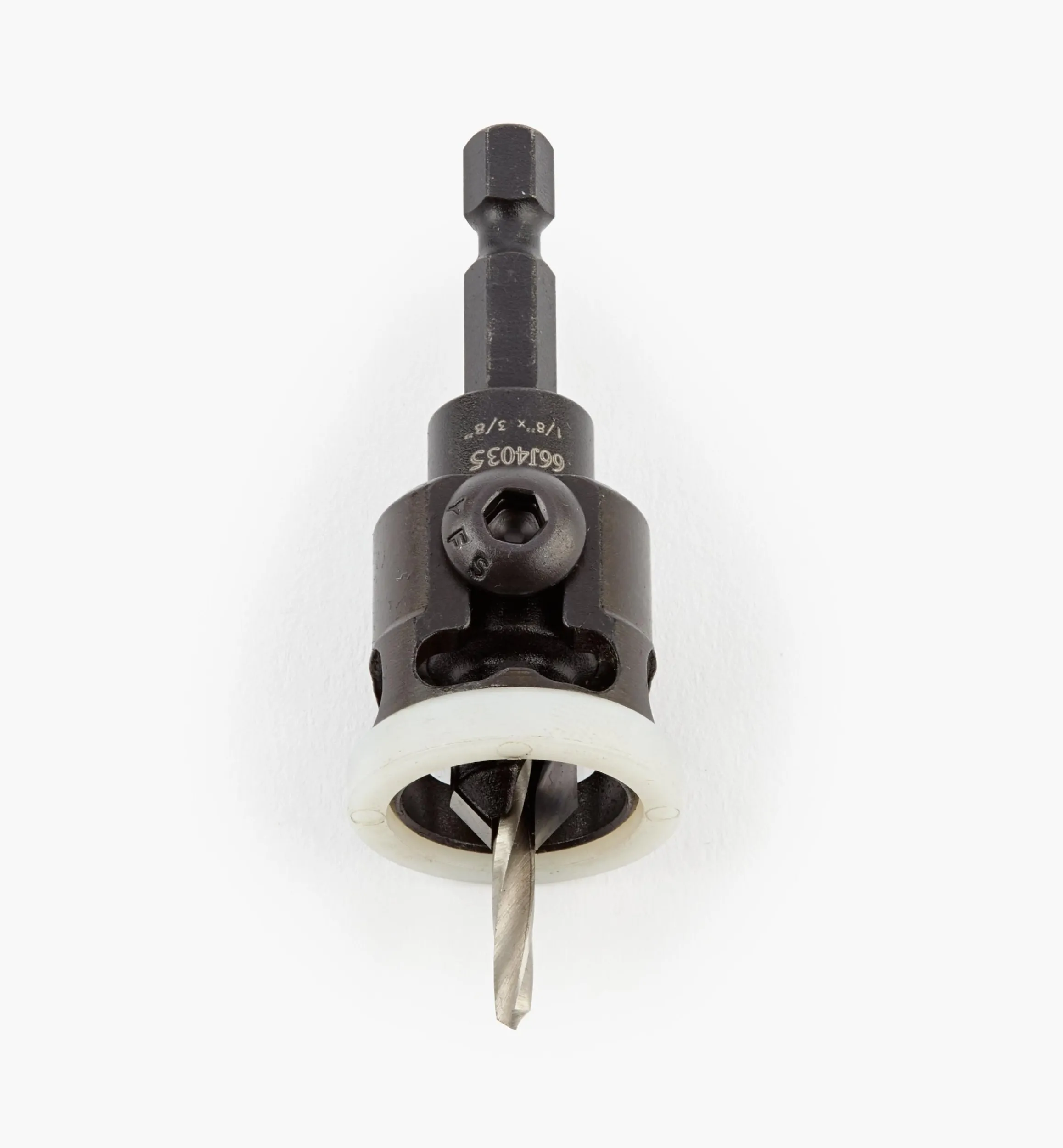Lee Valley Power Tool Accessories>Carbide Countersink Drills With Low-Friction Depth Stop