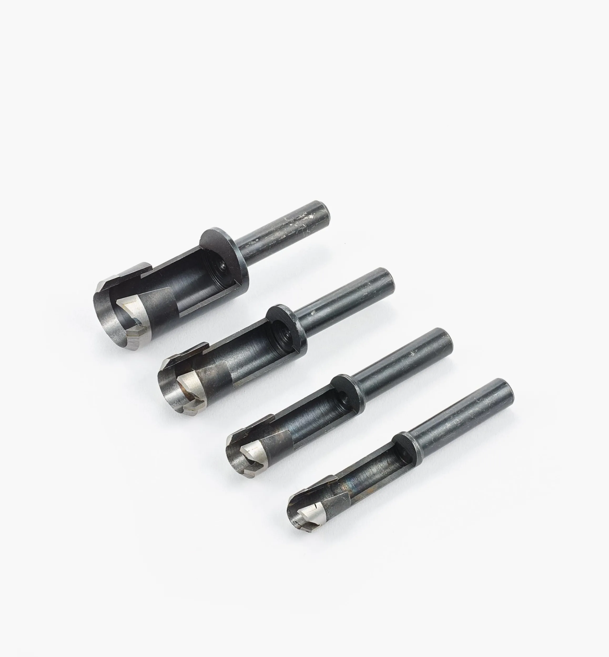 Lee Valley Hand Tools>Carbide-Tipped Dowel, Plug & Tenon Cutters