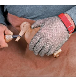 Lee Valley Safety Gear>Carver's Chain Mail Glove