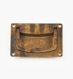 Lee Valley Handles>Cast Brass Recessed Handles