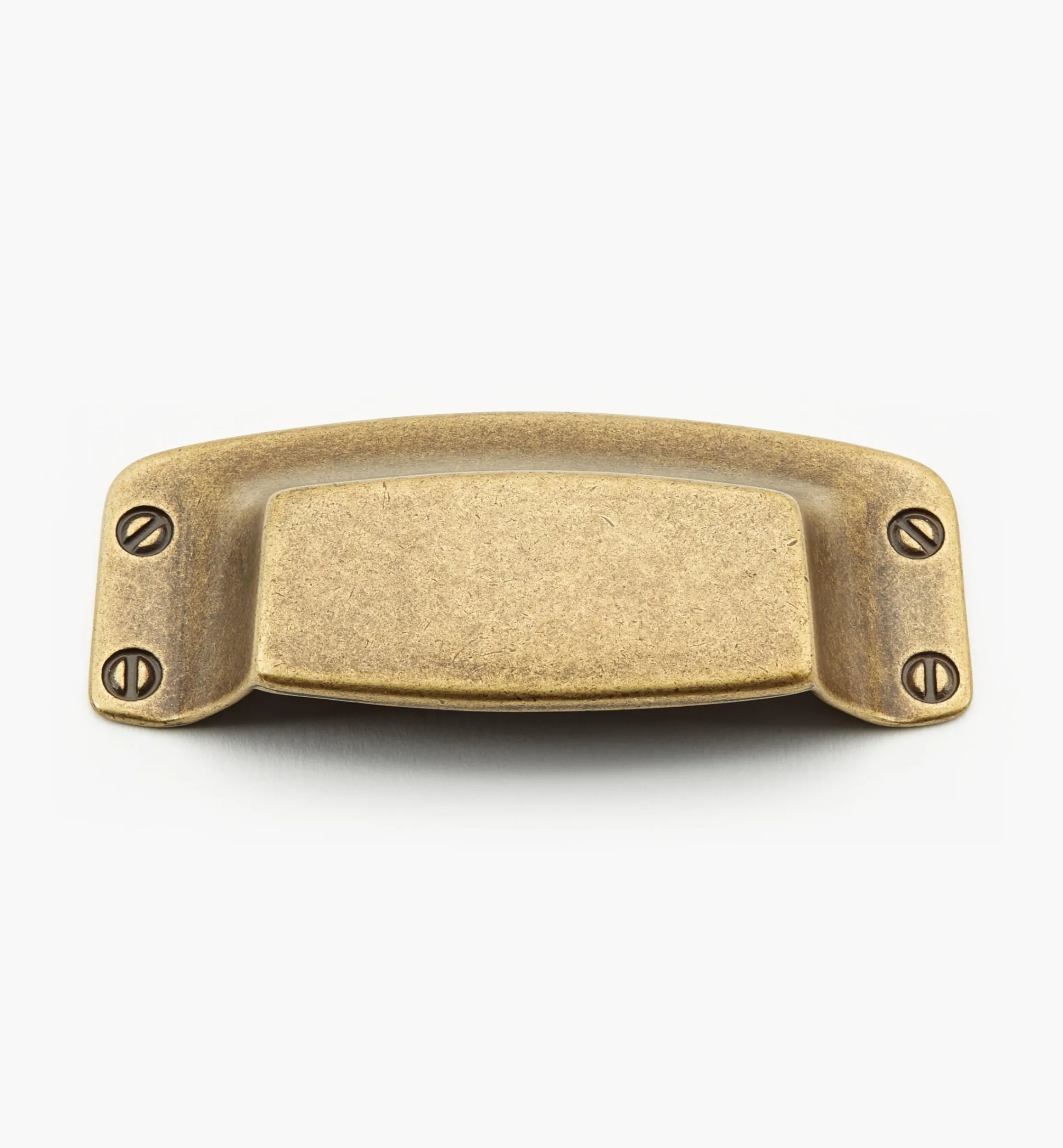 Lee Valley Pulls>Cast Brass Shell Pulls