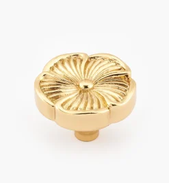 Lee Valley Knobs>Cast Flower Knob
