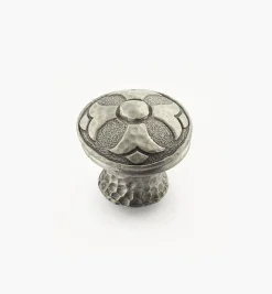 Lee Valley Knobs>Cast Pewter Round Knob