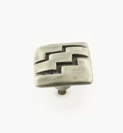 Lee Valley Knobs>Cast Pewter Square Knob
