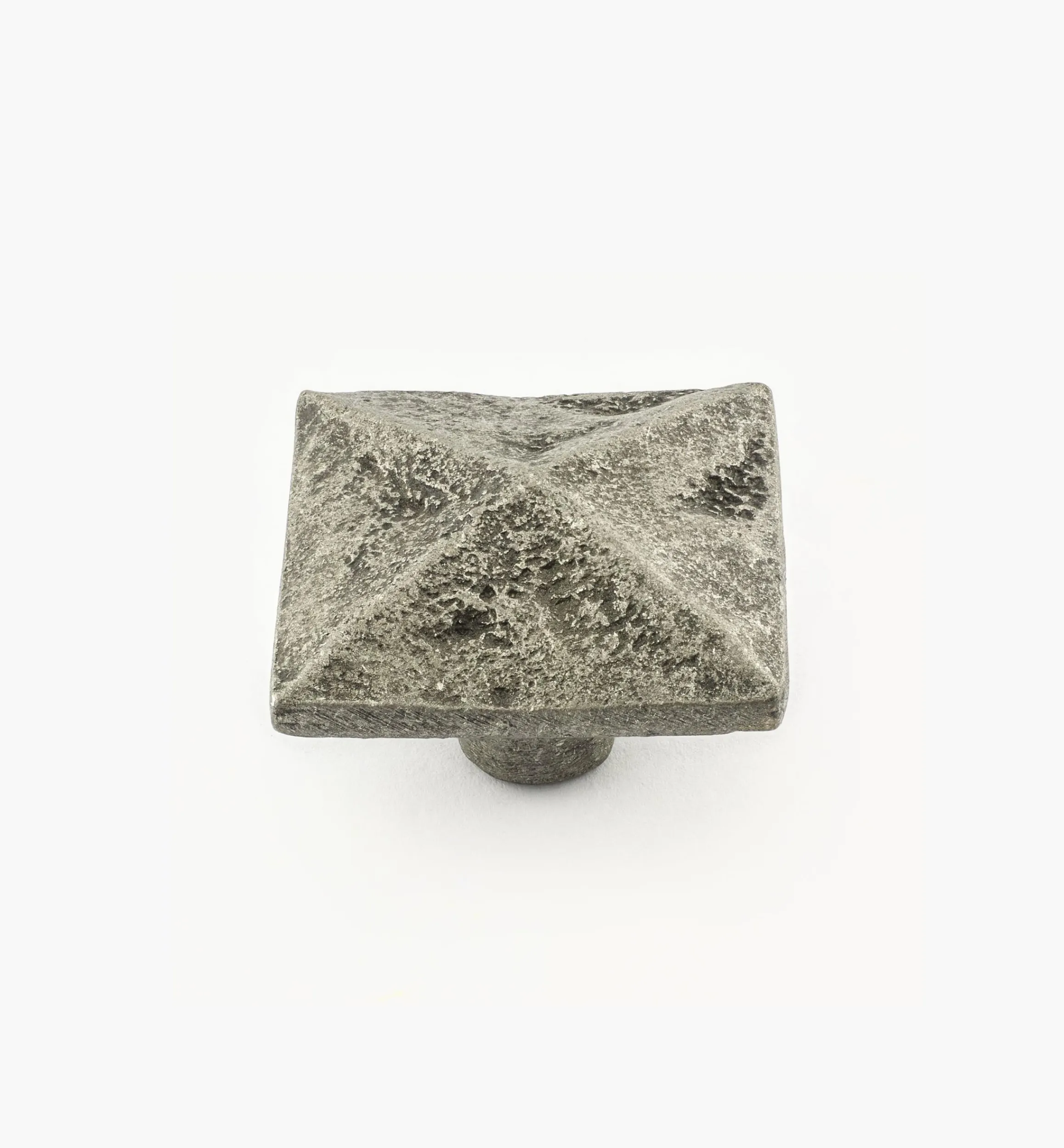 Lee Valley Knobs>Cast Pewter Square Knob