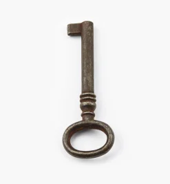 Lee Valley Locks>Cast Steel Keys For Surface-Mount & Mortise Locks