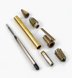 Lee Valley Project Supplies>Celtic Ballpoint Twist Pen Hardware