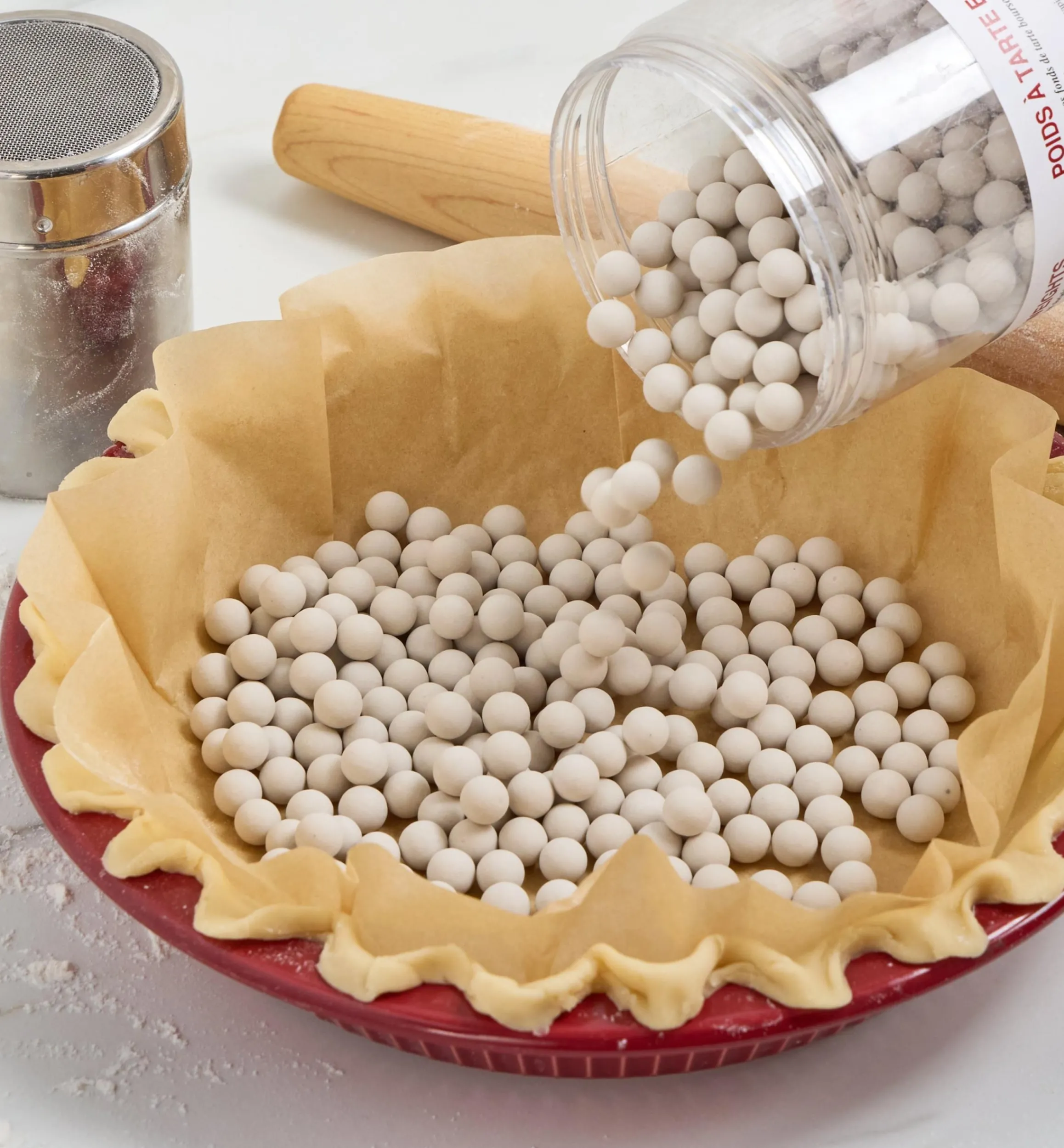 Lee Valley Pastry Tools>Ceramic Pie Weights