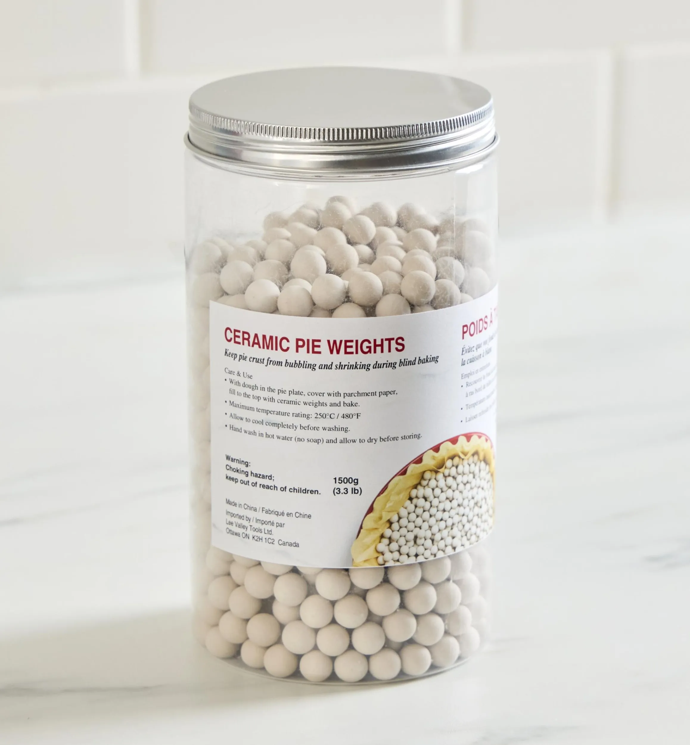 Lee Valley Pastry Tools>Ceramic Pie Weights