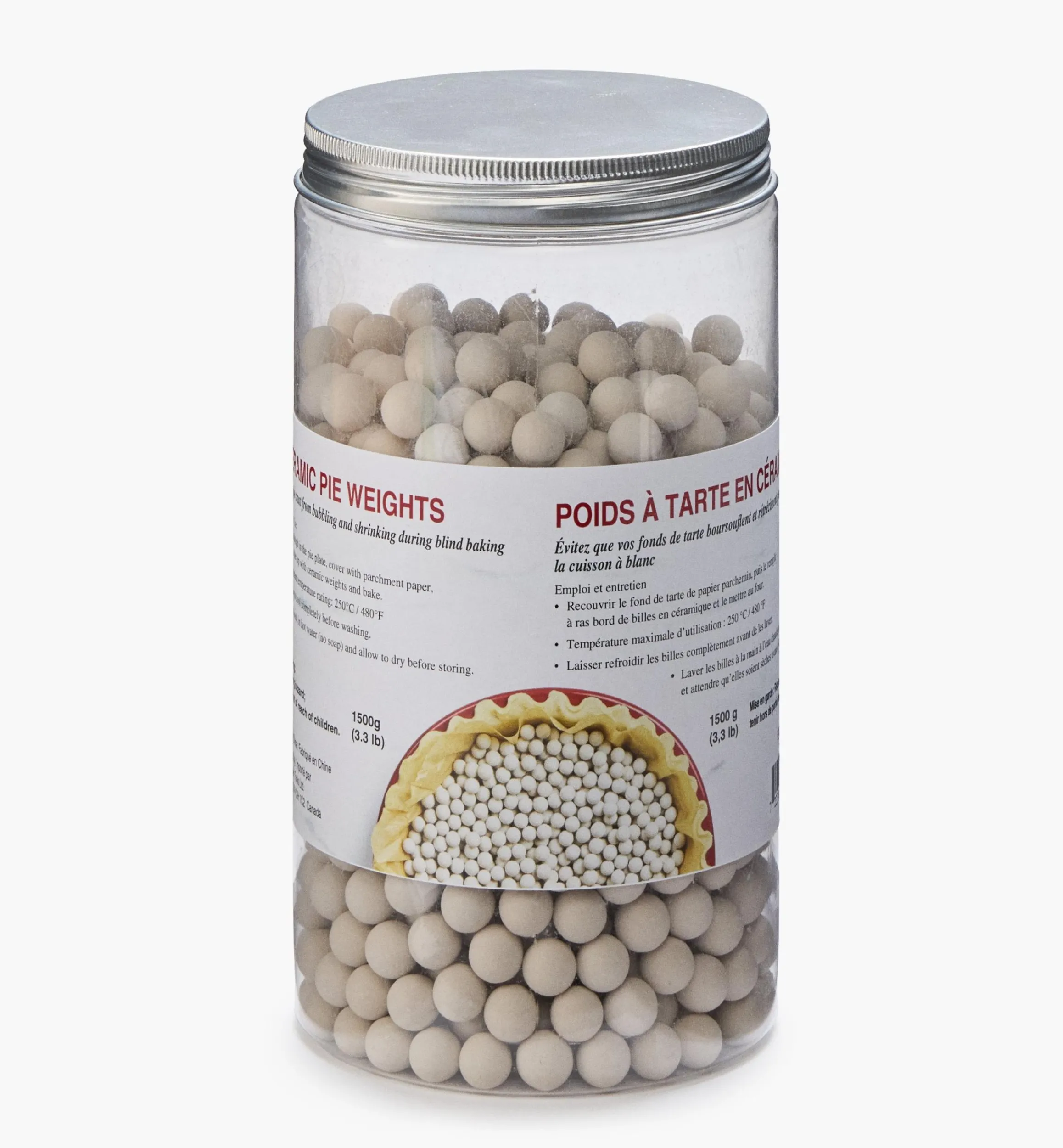 Lee Valley Pastry Tools>Ceramic Pie Weights