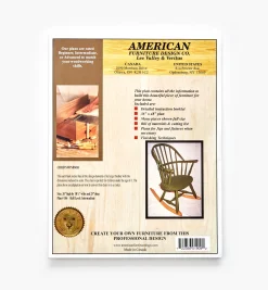 Lee Valley Plans>Child's Windsor Chair Plan