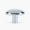 Lee Valley Knobs>Chrome-Plate Sunnyside Knob