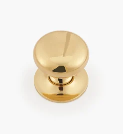 Lee Valley Knobs>Classic Brass Knobs & Escutcheons