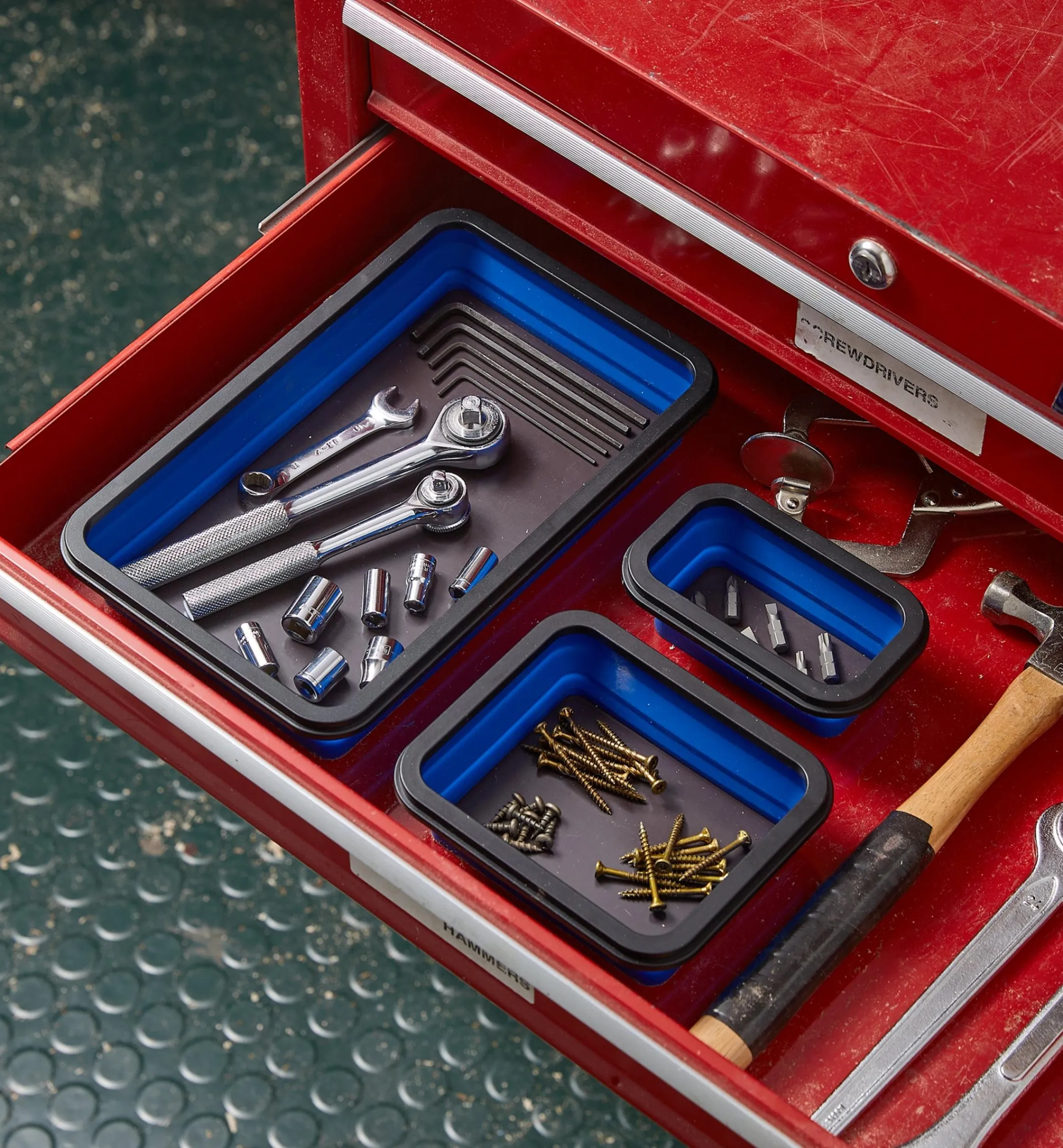 Lee Valley Workshop>Collapsible Magnetic Trays