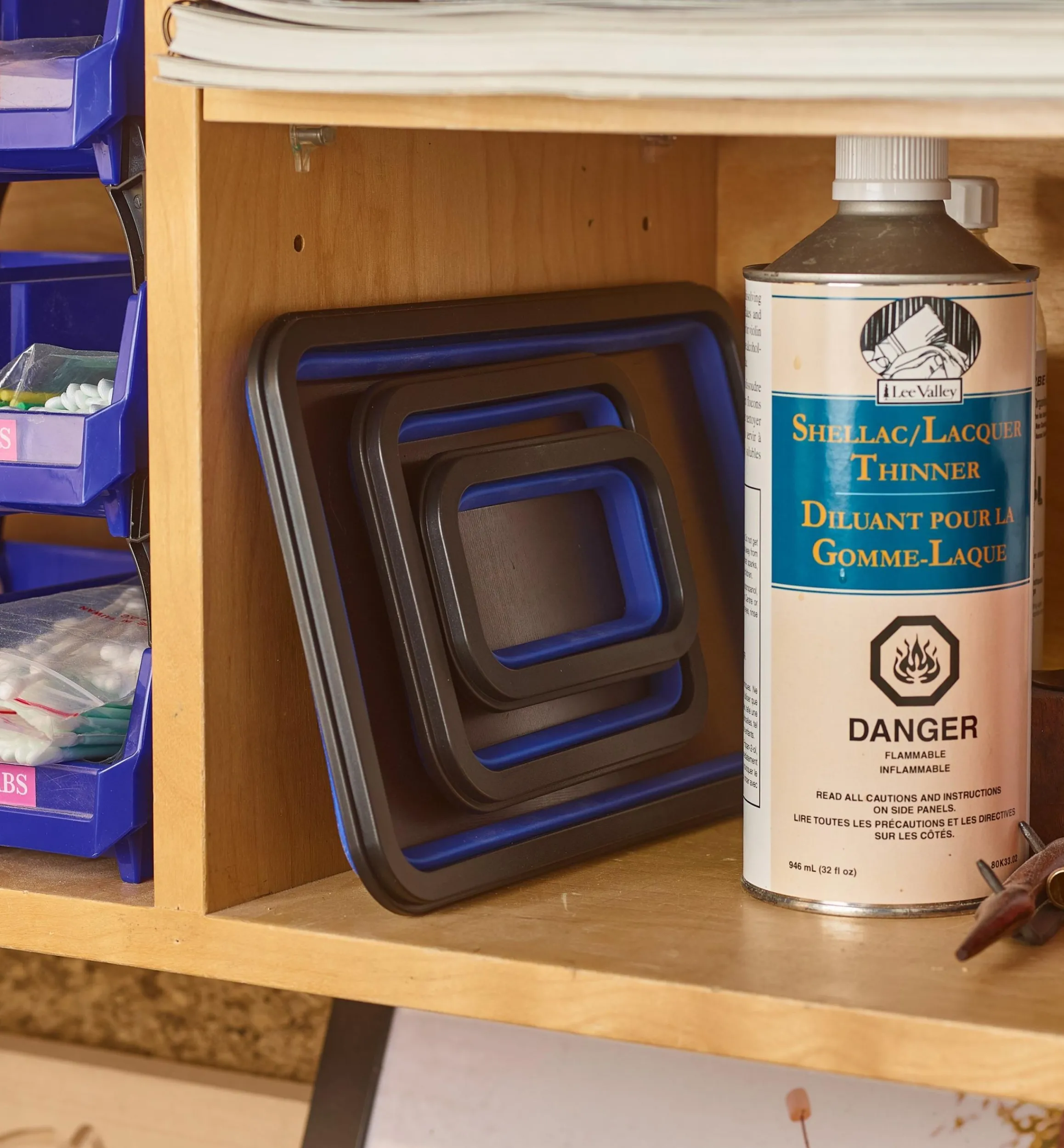 Lee Valley Workshop>Collapsible Magnetic Trays