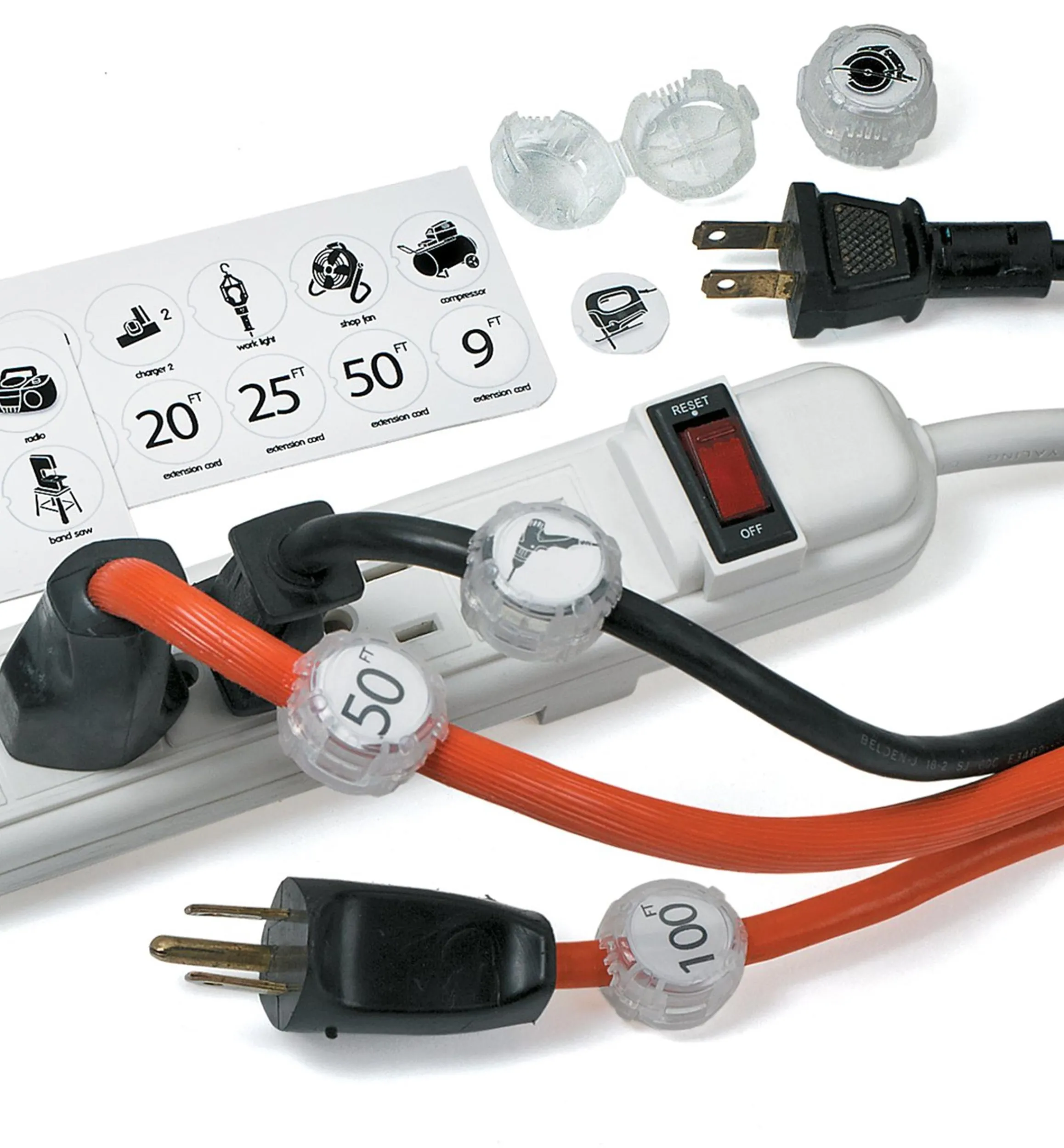 Lee Valley Electronics>Cord Identifiers
