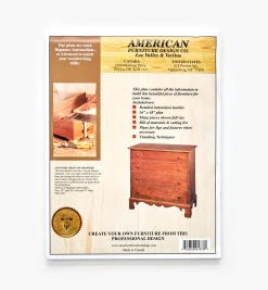 Lee Valley Plans>Country Chest Of Drawers Plan