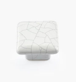 Lee Valley Knobs>Crackle Square Knob