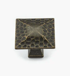 Lee Valley Knobs>Craftsman Square Knob