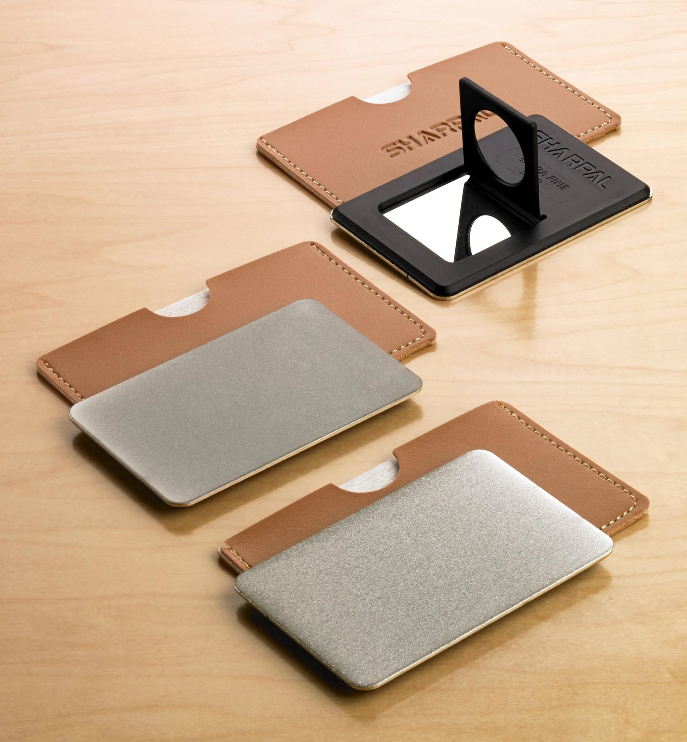 Lee Valley Sharpening>Credit-Card Size Sharpeners