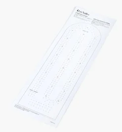 Lee Valley Plans>Cribbage Board Template