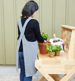 Lee Valley Linens>Cross-Back Apron