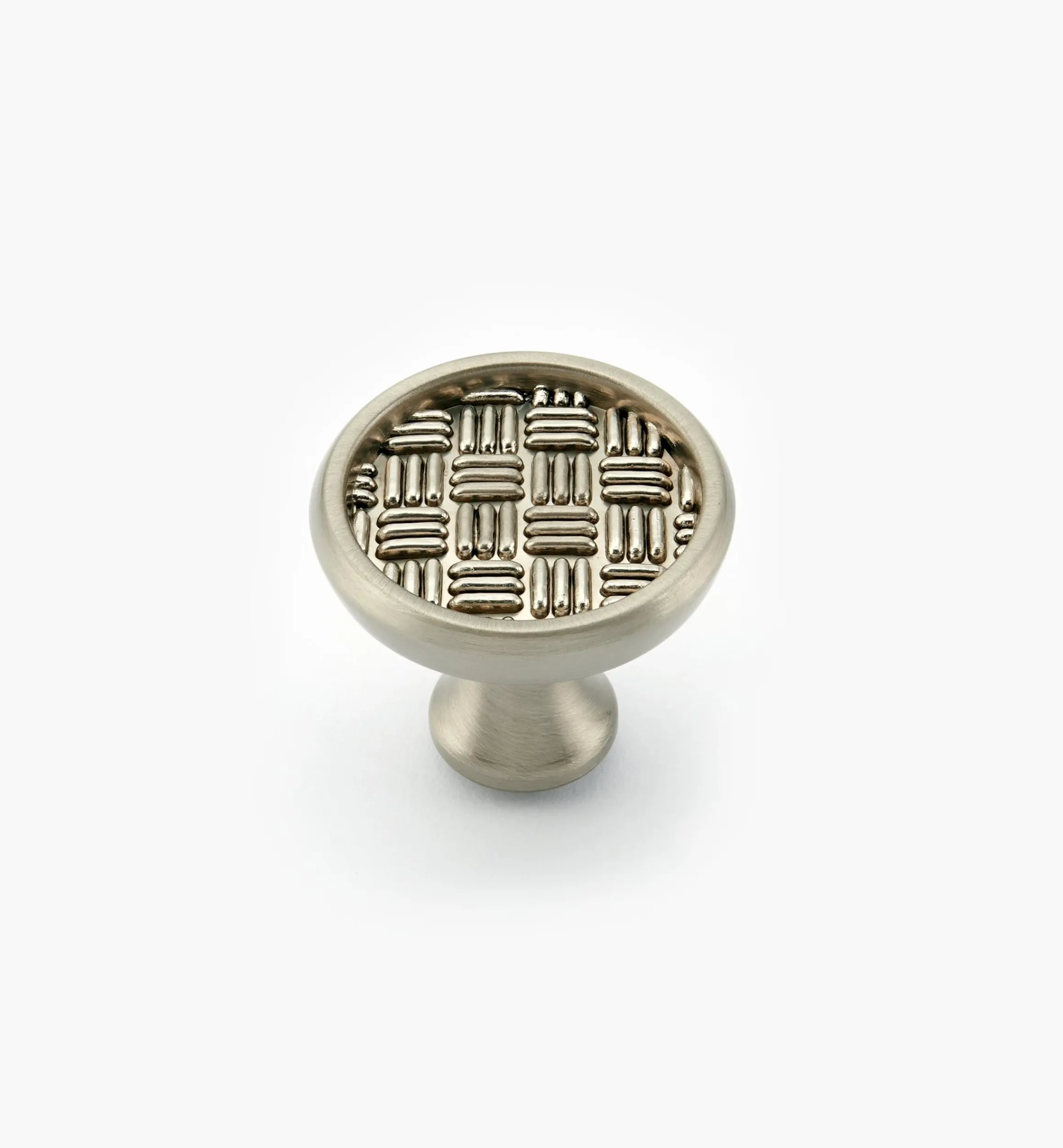 Lee Valley Knobs>Crosshatch Pattern Knob
