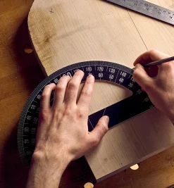 Lee Valley Marking & Measuring>Crucible Big Protractor