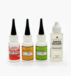 Lee Valley Supplies>Cyanoacrylate Set