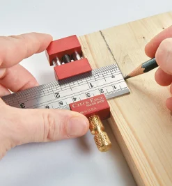 Lee Valley Marking & Measuring>Czeck Edge Ruler Stop
