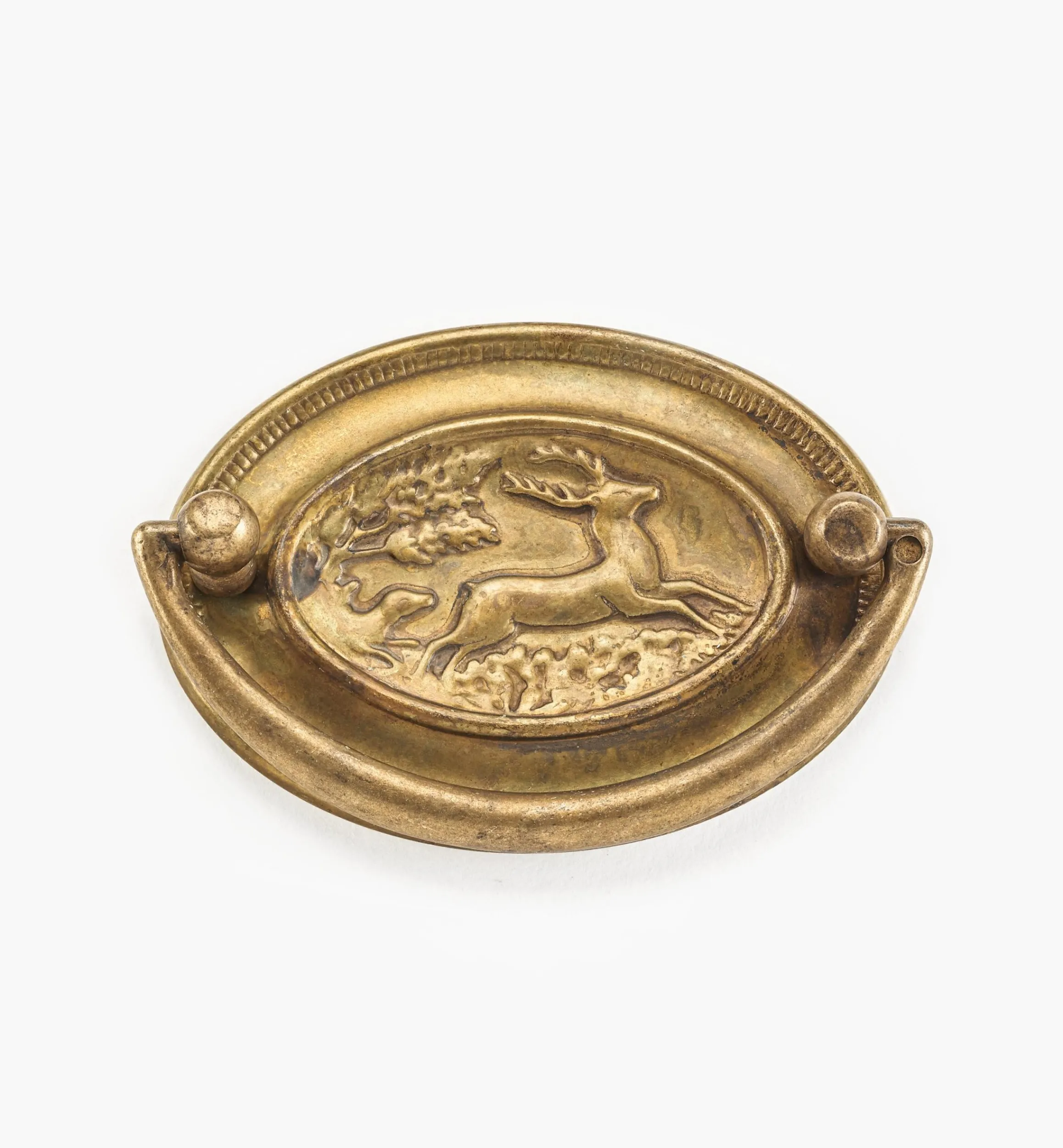 Lee Valley Pulls>Deer Plate Pulls