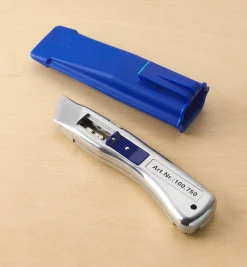 Lee Valley Knives>Delphin 2013 Retractable Knife With Holster