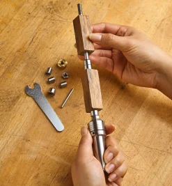 Lee Valley Power Tool Accessories>Deluxe Colleted Pen Mandrel