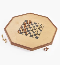 Lee Valley Toys & Games>Deluxe Crokinole, Checker & Chess Board