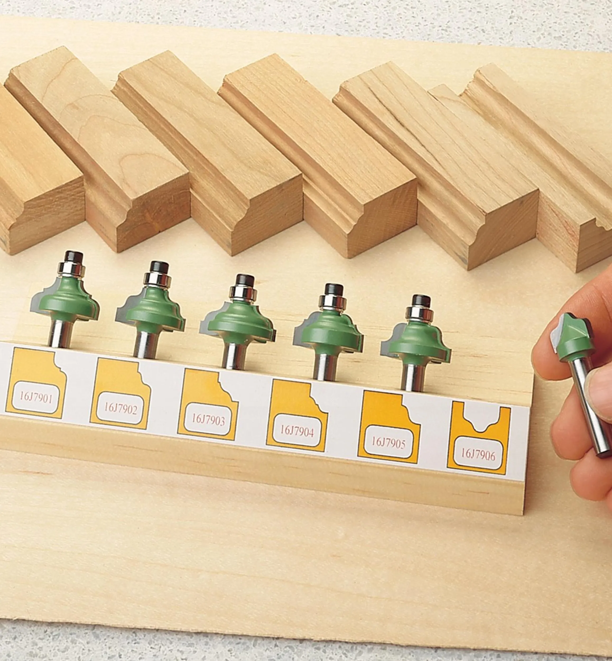 Lee Valley Routing>Detail Router Bit Set