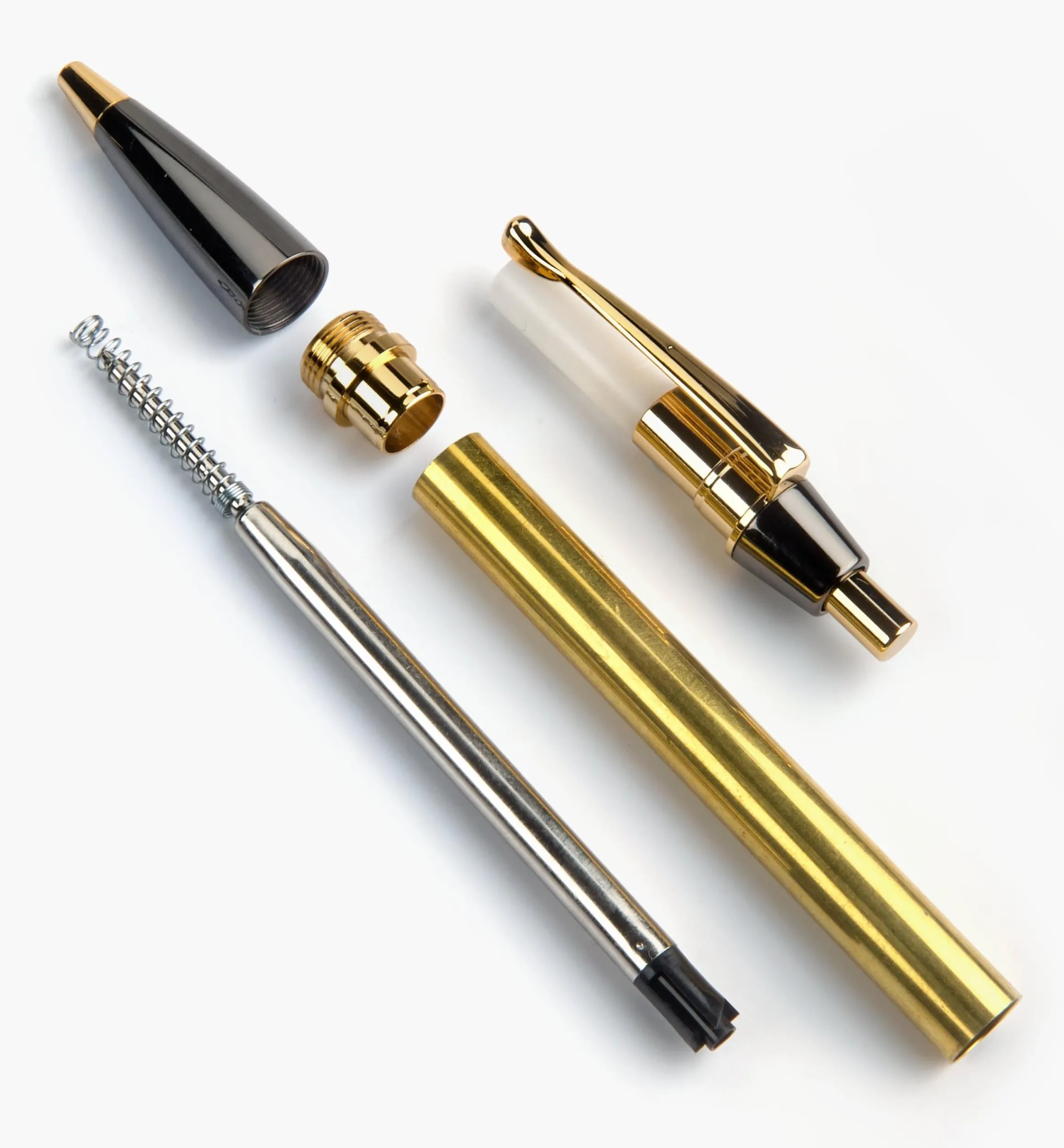 Lee Valley Project Supplies>Devin Click Pen Hardware