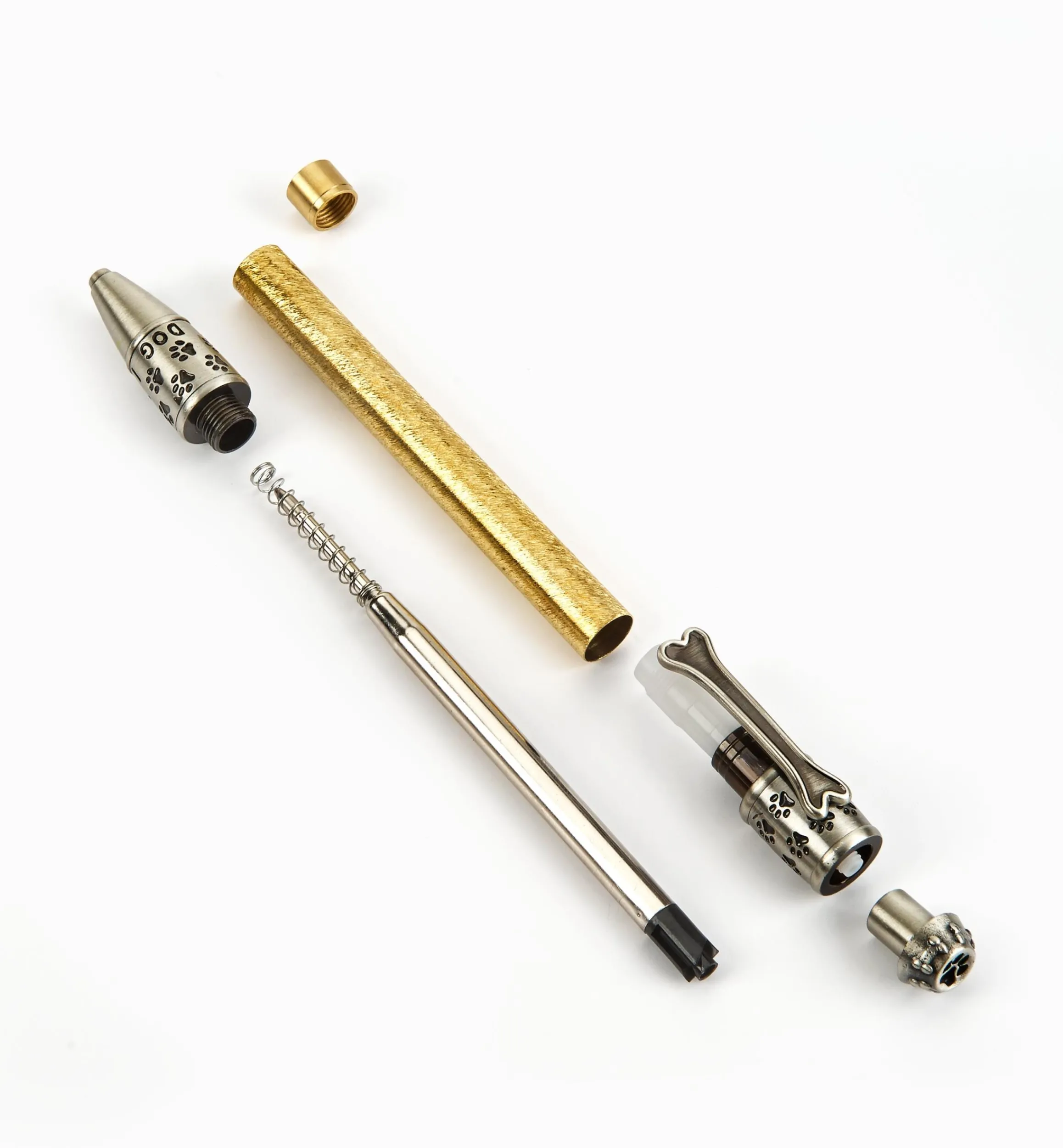 Lee Valley Project Supplies>Dog Ballpoint Click Pen Hardware