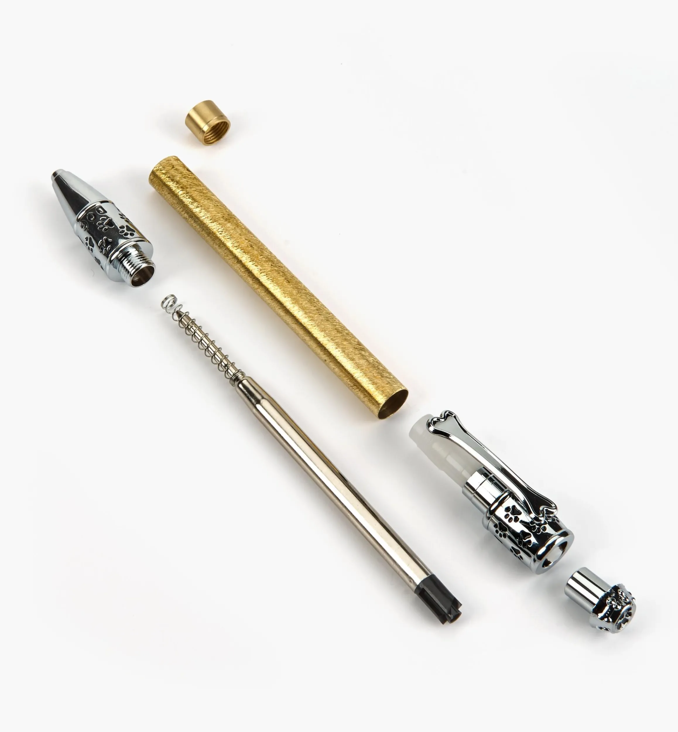 Lee Valley Project Supplies>Dog Ballpoint Click Pen Hardware