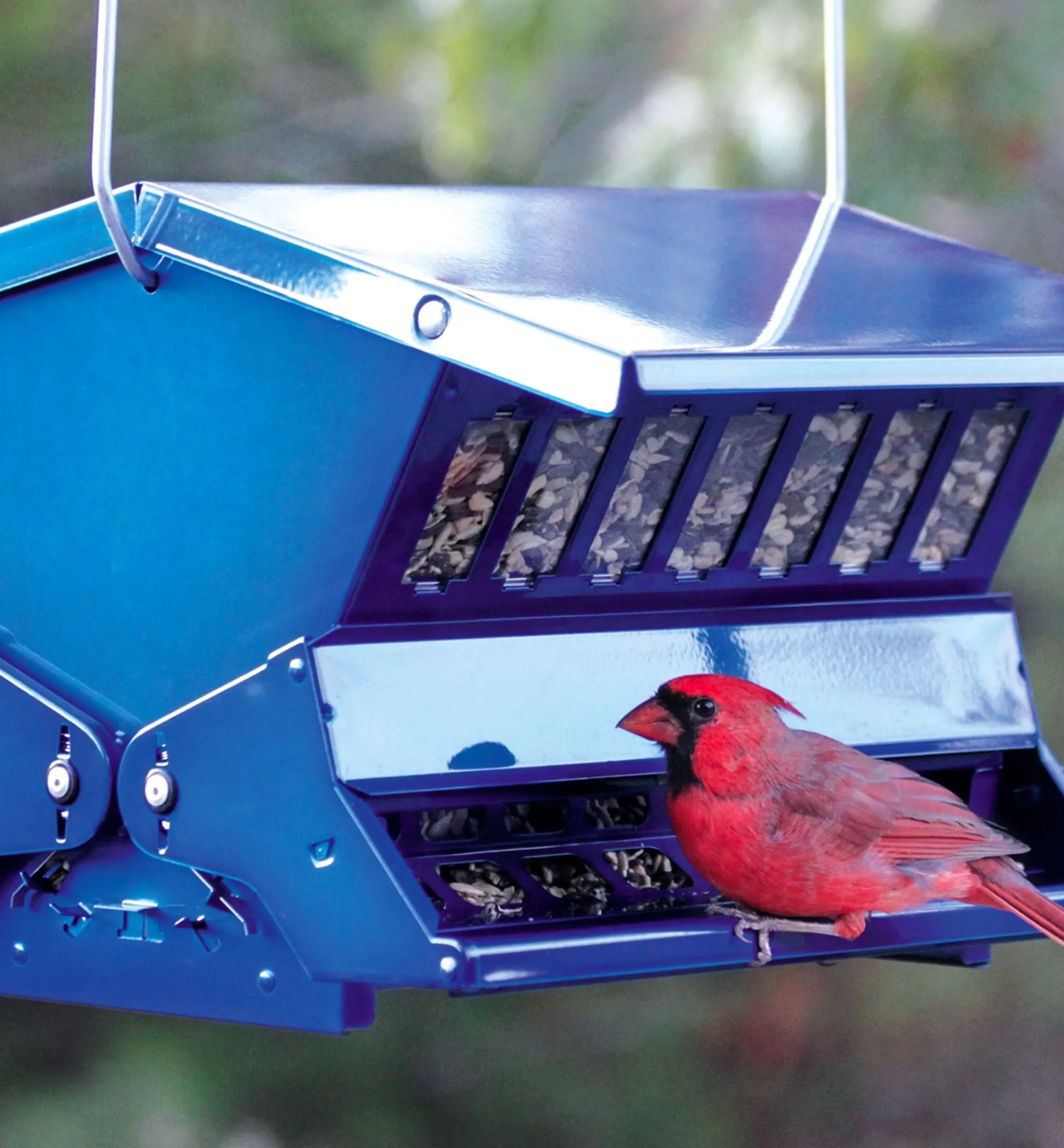 Lee Valley Birding>Double-Sided Large Squirrel-Resistant Feeder
