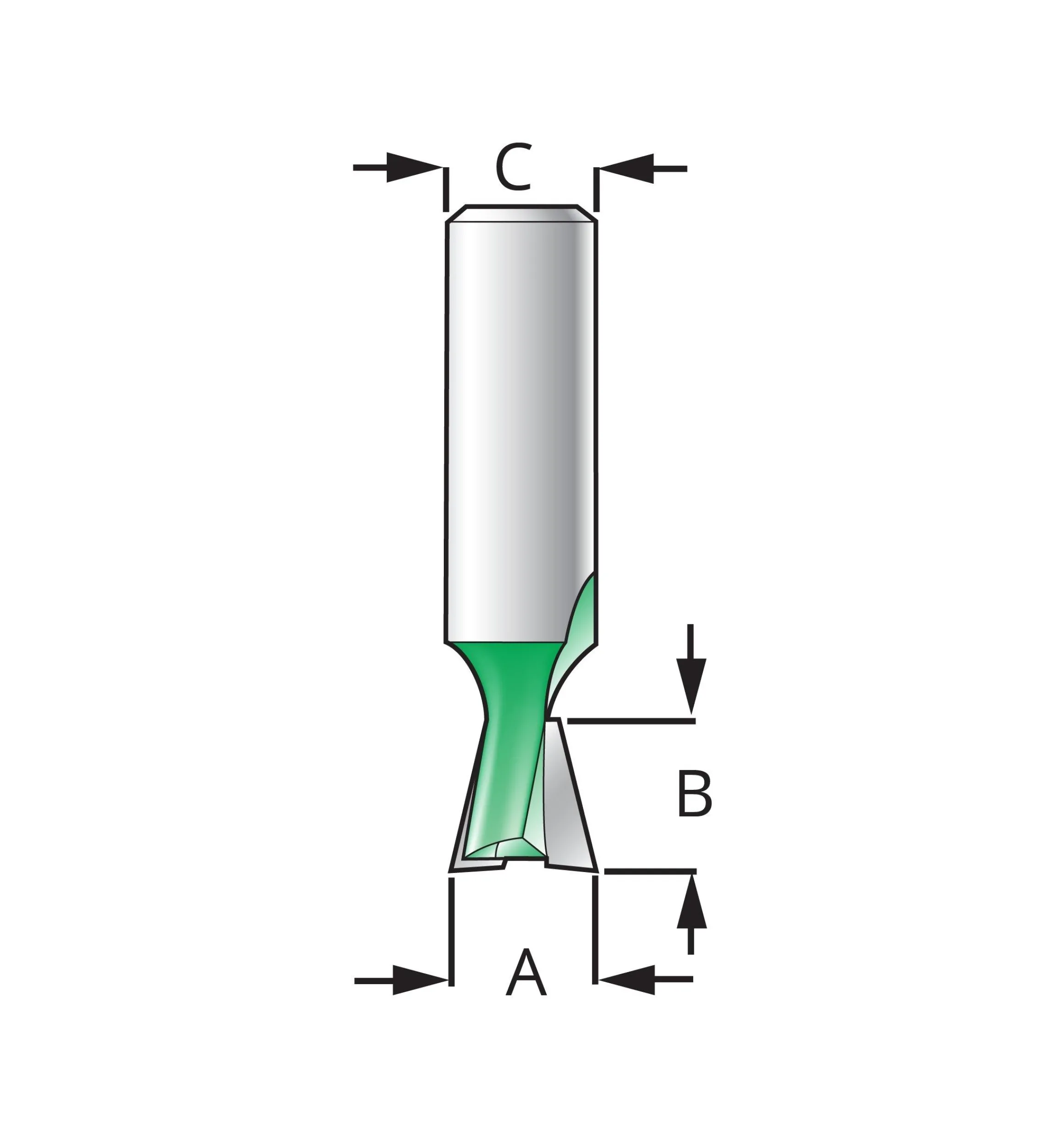 Lee Valley Routing>Dovetail Bits