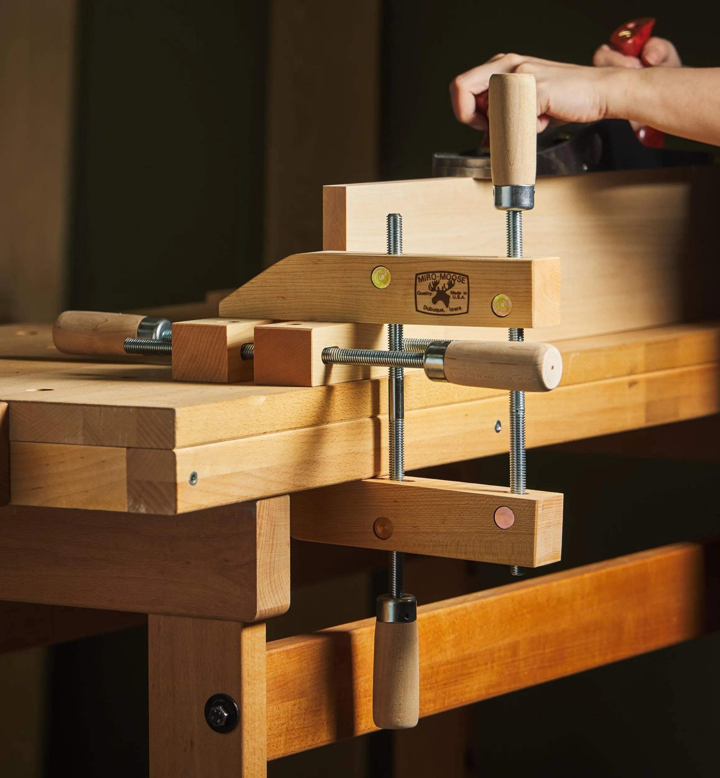 Lee Valley Hand Tools>Dubuque Wooden Handscrews