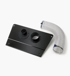 Lee Valley Workshop>Dust Collection Panel For SawStop Contractor Table Saw