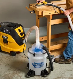 Lee Valley Workshop>Dust Deputy Low-Pro Deluxe