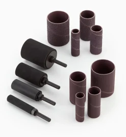 Lee Valley Supplies>Extra-Long Sanding Drum Kit