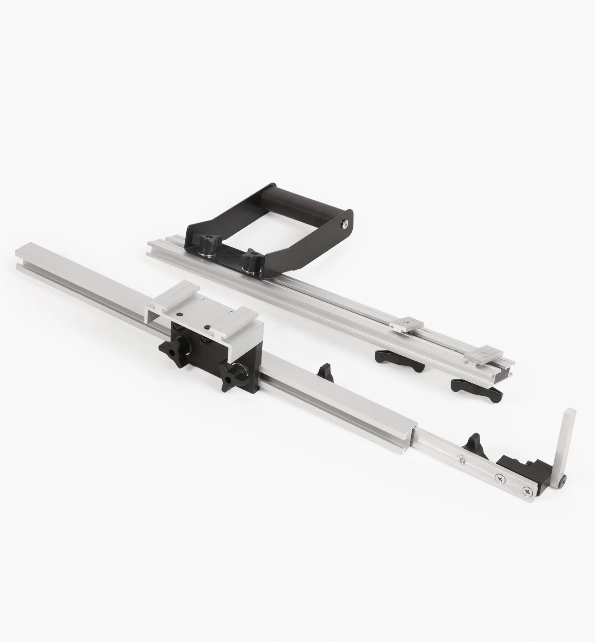 Lee Valley Power Tool Accessories>EZ Smart Track Saw System Fence & Repeater Stop Kit