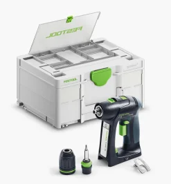 Lee Valley Power Tools>Festool Cordless Drill C 18 – Basic